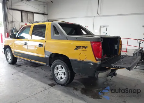 2003 Chevrolet Avalanche 1500 z USA, uszkodzony, nr VIN 3GNEK13T33G319346